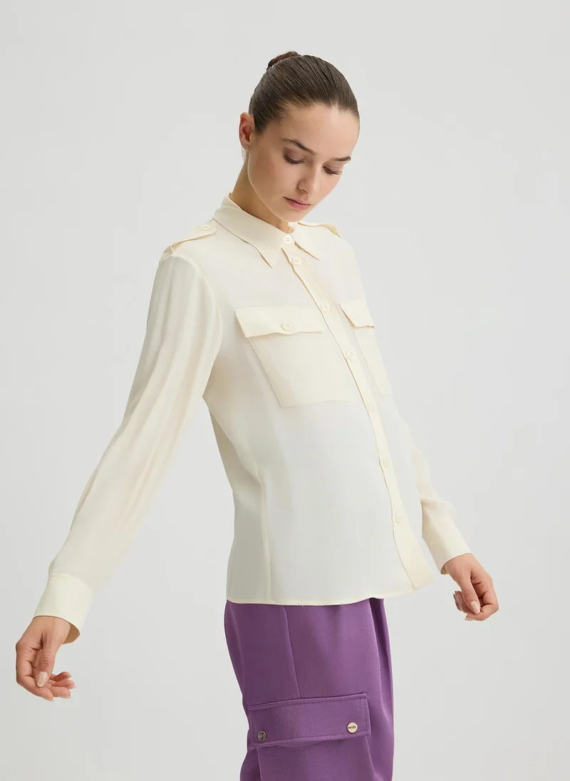 Liu Jo Crêpe de chine shirt