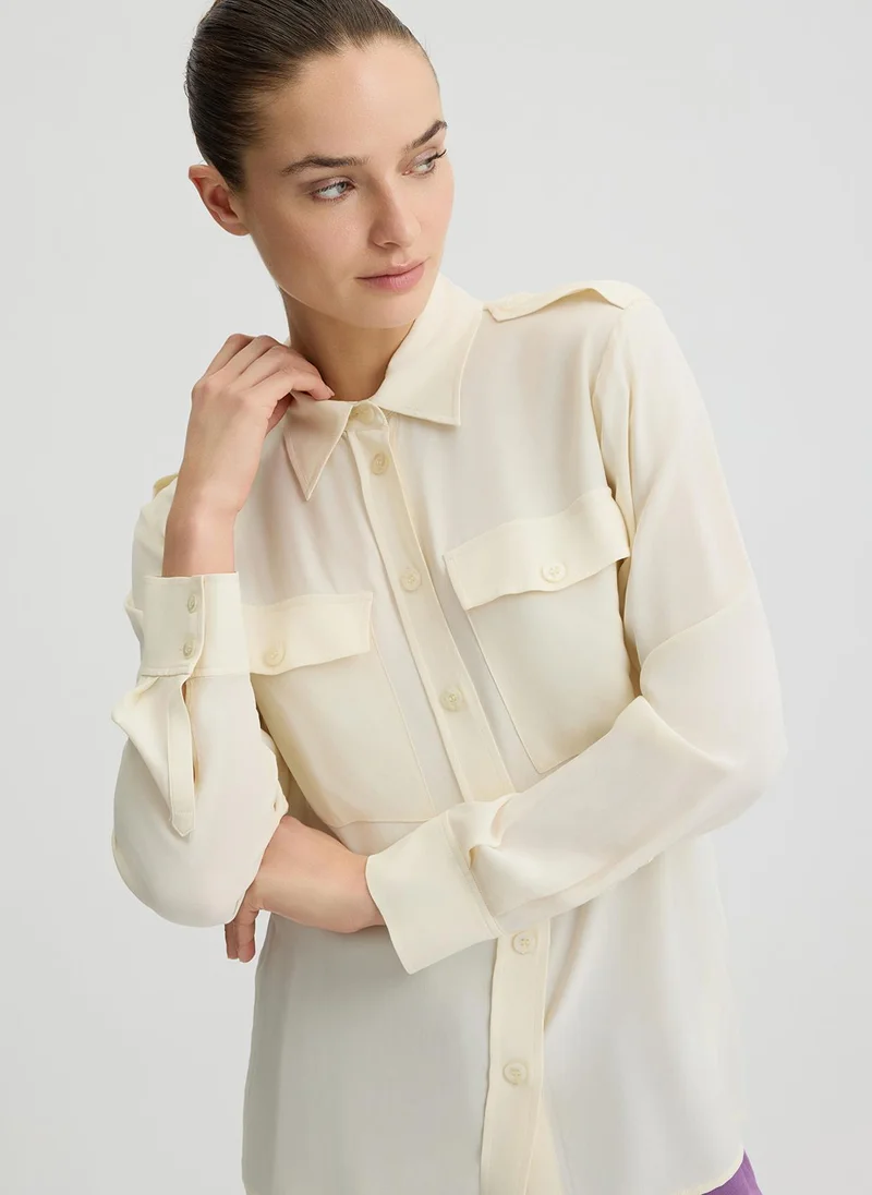 Liu Jo Crêpe de chine shirt