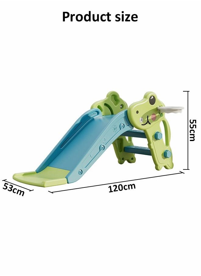 JSAITOYS - Kids Slide Plastic Indoor Foldable Slide Toys for Babies/House Indoor Plastic Playground Swing Baby Slide for Kids - Image 1