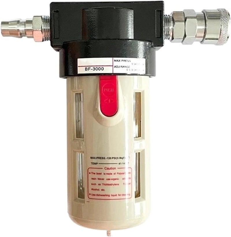 Air Source Processor Oil Water Separator Compressor Filter Pressure regulating Valve Triplet BF2000/BF3000/BF4000(With 8mm Fitting2) - Image 5