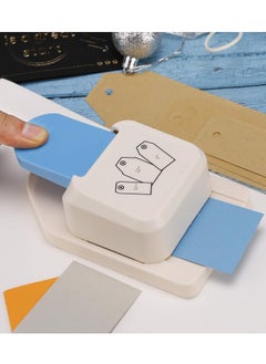 Y&D 3 in 1 Squared Tag Punch Different Sizes Shape Craft for Gift Tags DIY Projects Paper Crafts Card Making Scrapbooking  - Image 2