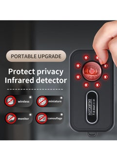 SYOSI Hidden Cameras Detectors, K96 Multifunctional Infrared Detector Hotel Camera Detection, Surveillance, Peeping Scanner, Hotel Room Security Devices, Infrared Camera  - Image 5