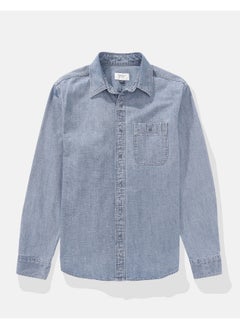 American Eagle AE Denim Button-Up Shirt  - Image 4