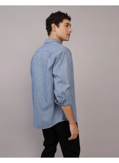 American Eagle AE Denim Button-Up Shirt  - Image 2