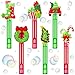 Rotatingpals 24 Pcs Christmas Mini Bubble Wands Green Cartoon Christmas Party Supplies Assortment for Outdoor Xmas Gift Goodie Bag Stuffers - Image 2
