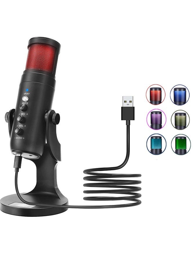 Jmary MC-PW9 Desktop for Podcast live Streaming and Recording Microphone - Image 1