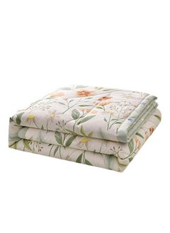 MIXDE Queen Size Quilt  Overall washable Soft Blanket  Washed Cotton Material Bed Quilt Soft and Breathable Lightweight for Spring Summer Autumn Air-conditioned Room Summer Quilt  - Image 1