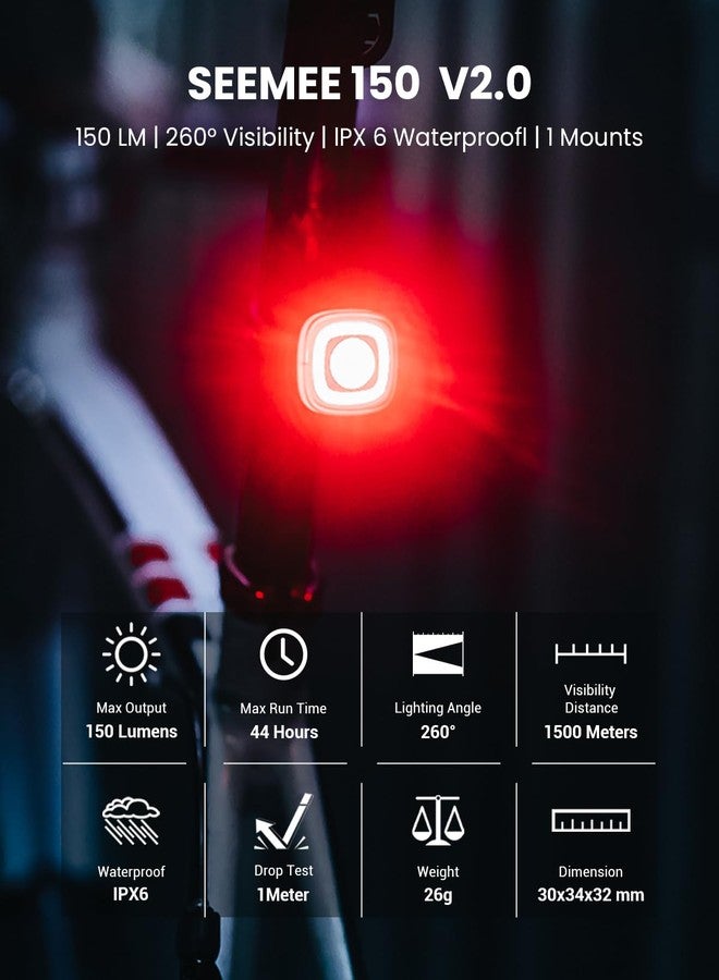 Magicshine RN 1200 SEEMEE 150 V2.0 Combo - Image 5