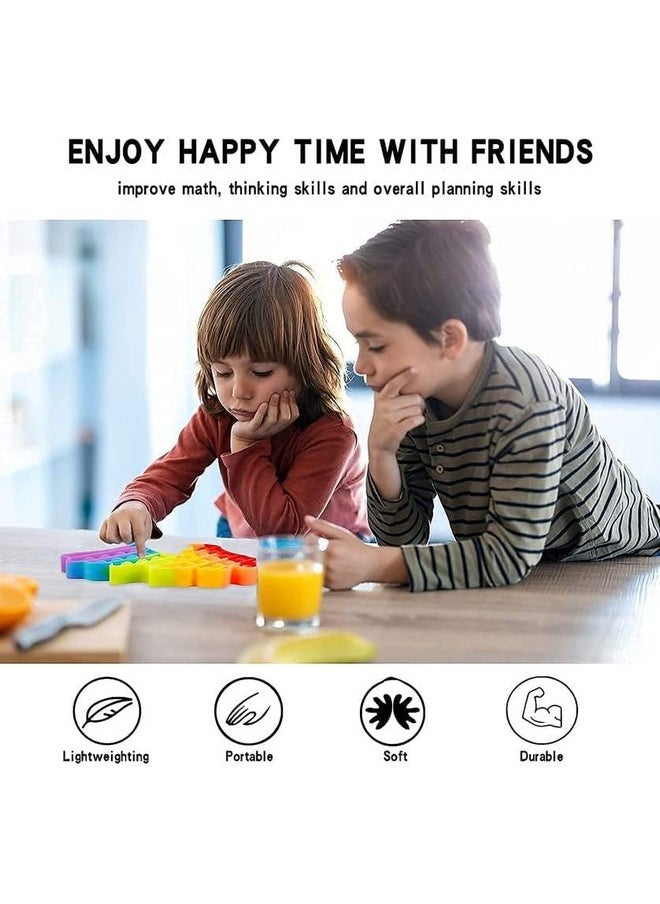 Bero - BERO Pop it for Kids Push pop Bubble Fidget Toys Push Pop Bubble Fidget Sensory Toy, Autism Special Needs Silicone Stress Relief Toy popit (2 PC)(Butterfly+Unicorn) - Image 1