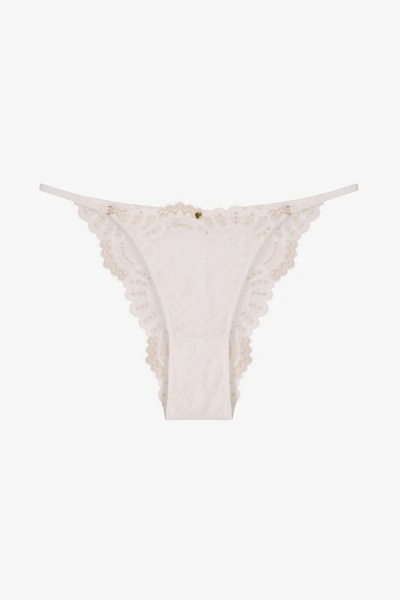 بنتي PENTI Kırık Lacy Slip Briefs