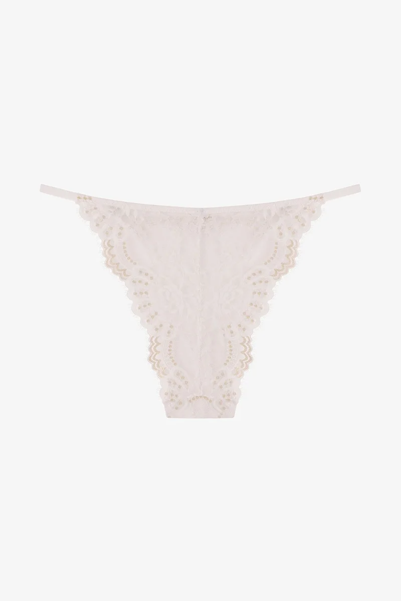 بنتي PENTI Kırık Lacy Slip Briefs