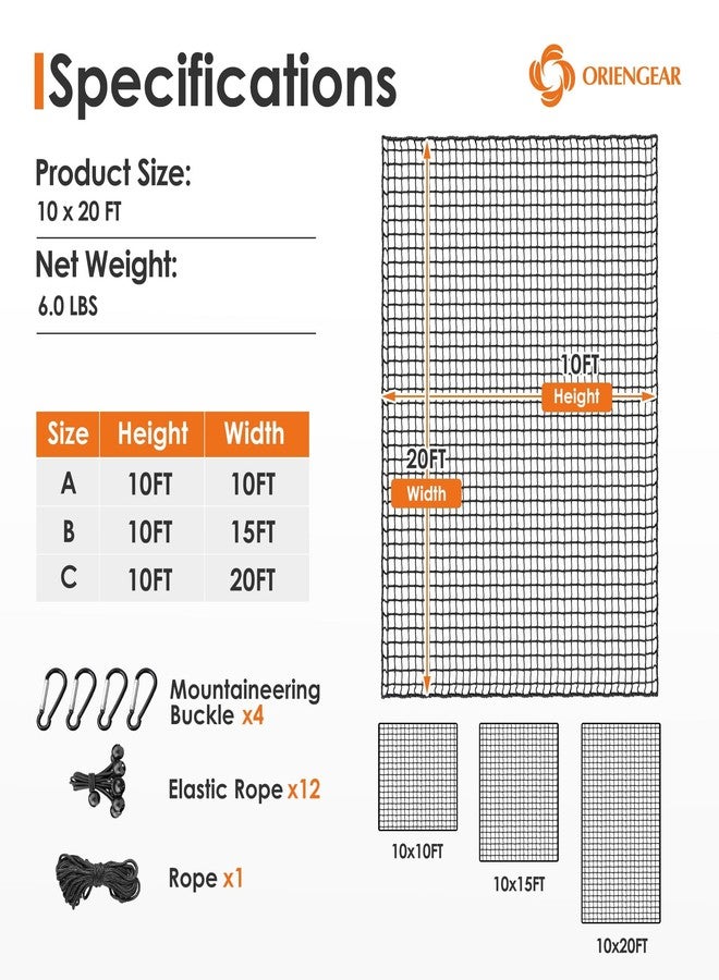 ORIENGEAR 20FT Golf Practice Net - Image 2