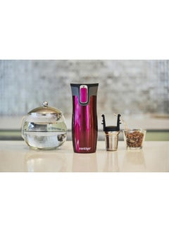 Contigo Contigo West Loop Autoseal Travel Mug - Premium Stainless Steel Insulated Coffee Mug with Leakproof Lid, 470 ml Thermal Vacuum Flask for Hot & Cold Beverages  - Image 5