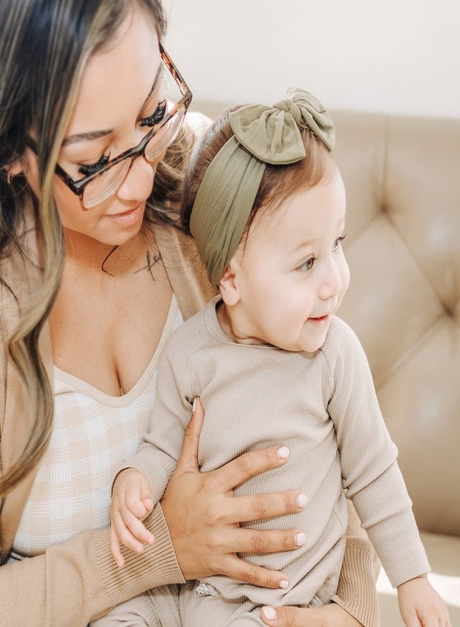 Prohouse 16PCS Baby Nylon Headbands Hairbands Hair Bow Elastics for Baby Girls Newborn Infant Toddlers Kids - Image 4