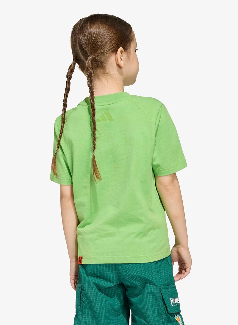 اديداس تيشيرت ماينكرافت للأطفال - Image 4