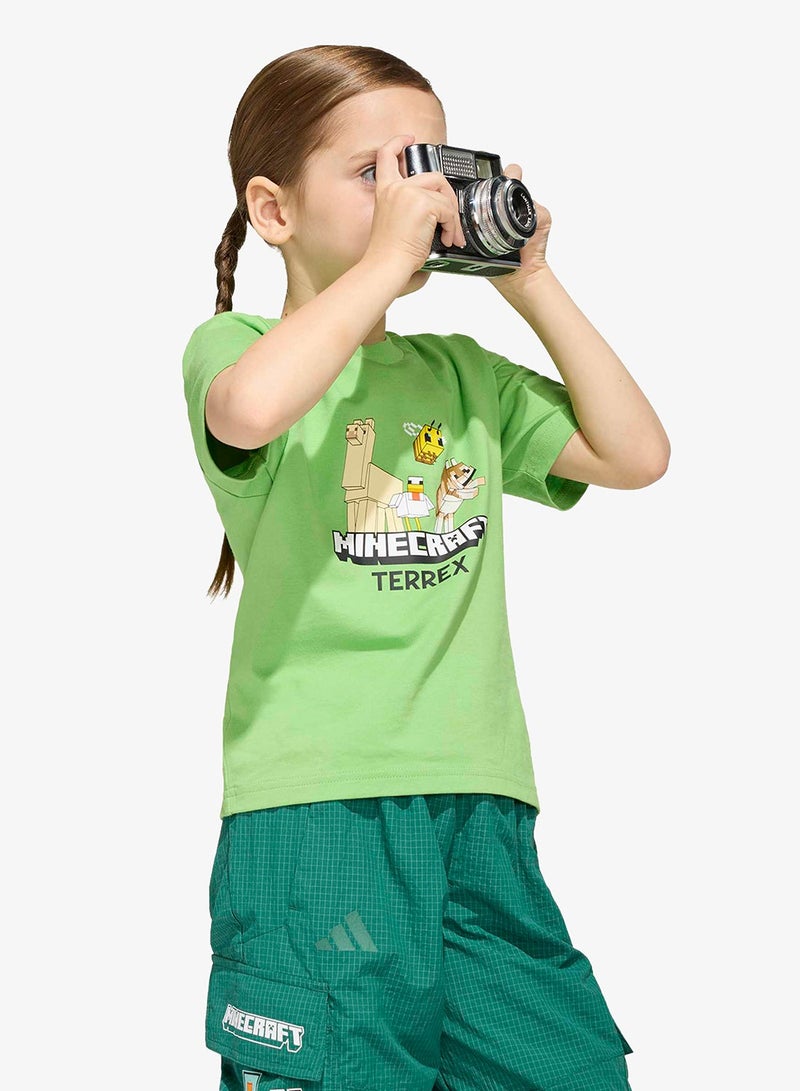 اديداس تيشيرت ماينكرافت للأطفال - Image 5