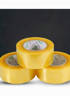 XiuWoo Heavy Duty Clear Packing Tape Provides a Strong, Secure and Sticky Seal for Your Boxes 3 Rolls Packatape 48MM x 100M  - Image 3