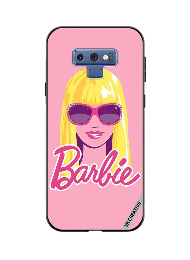 VR CREATIVE Protective Case Cover For Samsung Galaxy Note 9 Pop Barbie Design Multicolour - Image 1