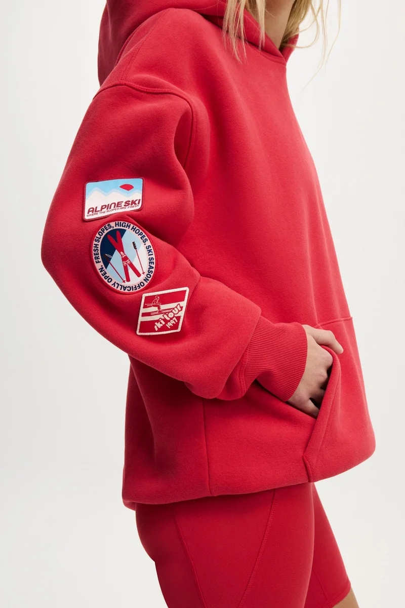 Cotton On  PLUSH PREMIUM GRAPHIC HOODIE for Women | Best Price UAE