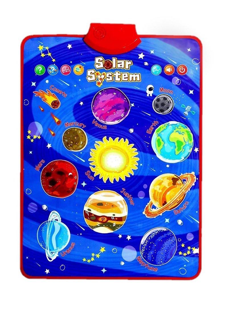 UKR UKR Educational Toys Talking Poster - Solar System Theme | Best Musical Learning Toy for Toddlers and Babies  - Image 1