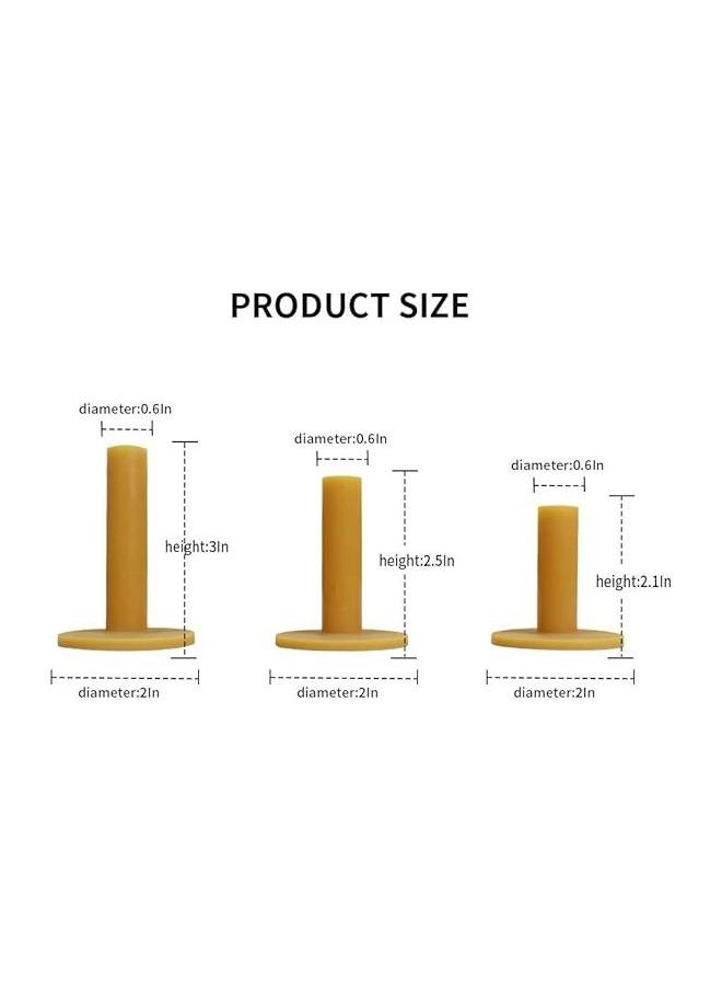 Generic Golf Practice Tees 3/4/6 Pcs Packed Magnet Tee Rubber Tee Indoor and Outdoor for Driving Range and Practice Mat  - Image 4