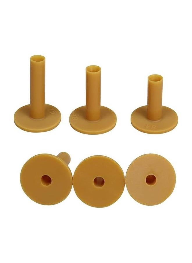 Generic Golf Practice Tees 3/4/6 Pcs Packed Magnet Tee Rubber Tee Indoor and Outdoor for Driving Range and Practice Mat  - Image 2