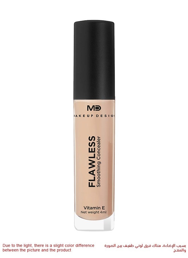 MD MAKE UP DESIGN MD Makeup Design Flawless Smoothing Concealer, Vitamin E and Medium-High Coverage, 05 ,4 ml  - Image 2