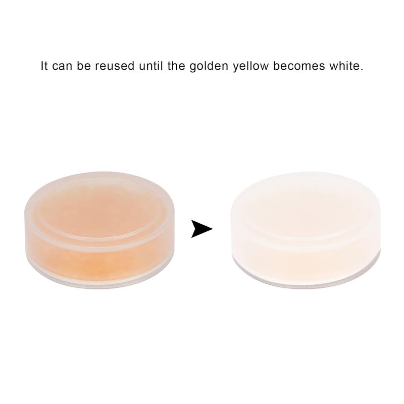 klarako Hearing Aid Drying Capsules, Hearing Aid Drying Cake Hearing Aid Desiccant Hearing Aid Drying Cake Cochlear Implant Accessories Orange Desiccant Hearing Aid Drying Capsules - Image 5