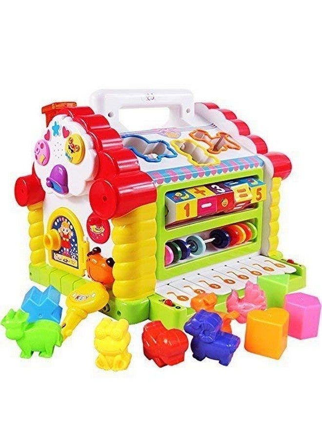 سمارت كرافت لعبة تعليمية مرحة ملونة وجذابة، منزل تعليمي - هدية عيد ميلاد للأطفال من عمر 2 إلى 3 سنوات - متعدد الألوان - Image 1