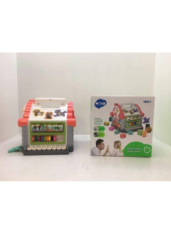 سمارت كرافت لعبة تعليمية مرحة ملونة وجذابة، منزل تعليمي - هدية عيد ميلاد للأطفال من عمر 2 إلى 3 سنوات - متعدد الألوان - Image 4