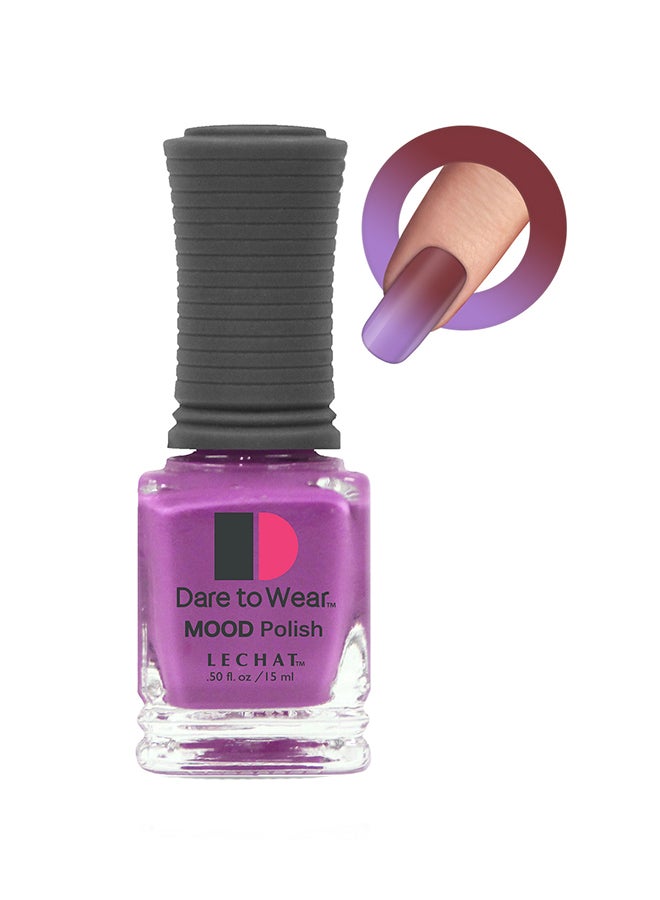 Lechat Color Changing Nail Polish 15ml Glossy Super Shine Nail Lacquer 15ml Fast Dry Long Lasting Nail Enamel Temperature Change Mood Color Polish Nail Art No Need UV LED Lamp No curing Manicure Nail Paint - Image 1