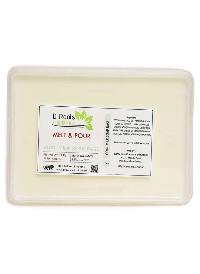 Roots Botanica Goat Milk Melt and Pour Soap Base - Pack of 2 - pzsku/Z71C866AAD9A1CC7F80A8Z/45/_/1737721073/59e2f0c9-192d-41d3-ad7c-80d754cd2378