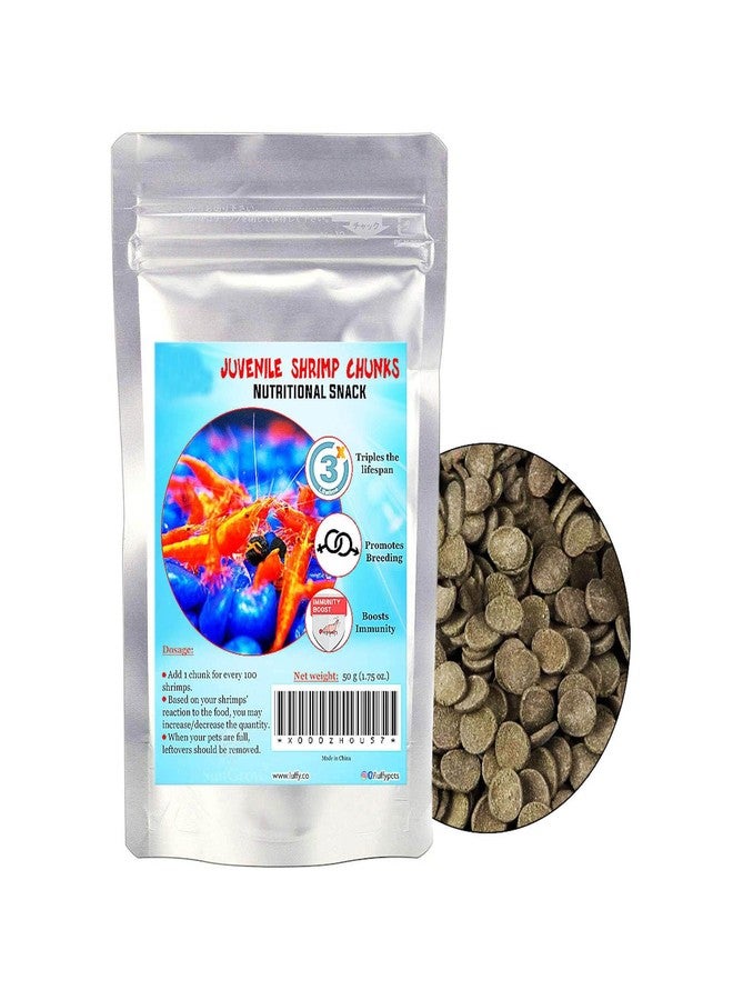 SunGrow Spirulina Protein Food, Wafer for Shrimp, Hermit Crab, Pleco, Cory, Catfish, Crayfish, Snails, Bottom Feeder, Treat for Chinchilla & Guinea Pig - Image 2
