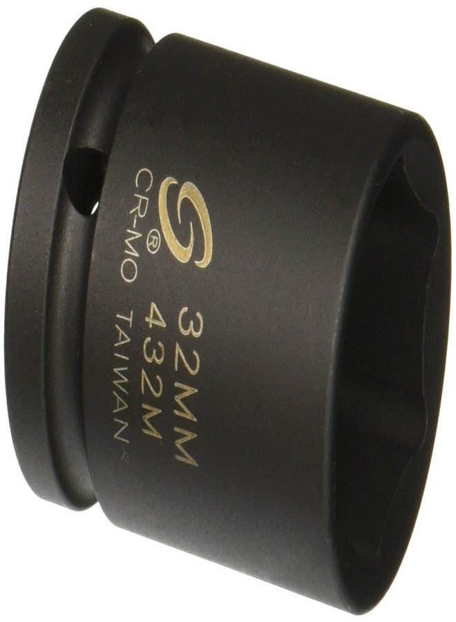 Sunex Tools Sunex 432m 3/4-Inch Drive 32-Mm Impact Socket - Image 1