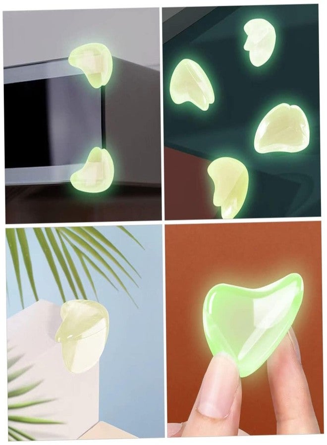 KITDAO 10pcs Anti-Collision Corner Stickers Safety Bumper Luminous Corner Protector Table Cushion Corner Guards for Furniture Corner Bumpers for Furniture Edge PVC Protection Toddler - Image 5