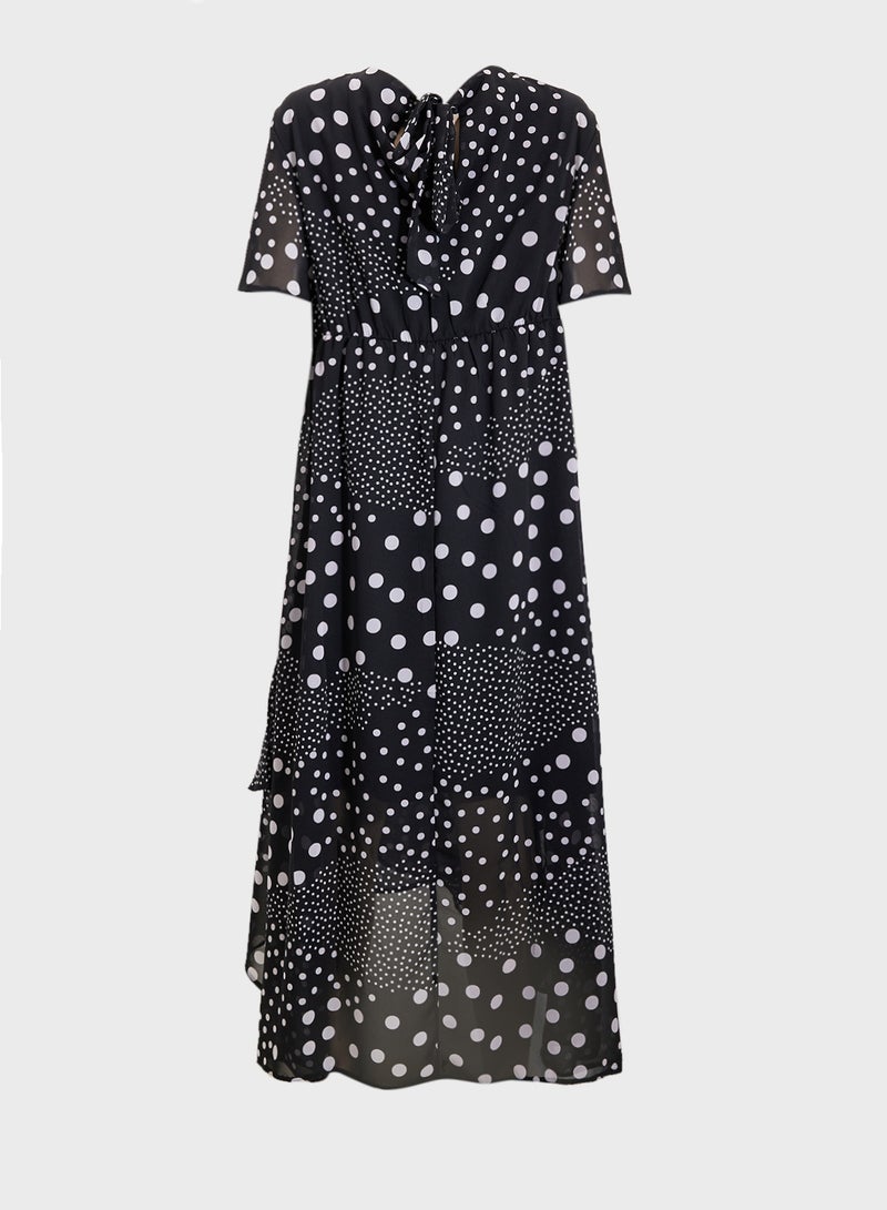DOROTHY PERKINS Polka Dot Midi Dress  - Image 2
