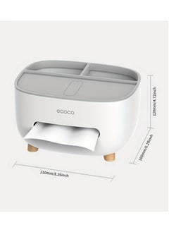 ecoco Multifunctional Tissue Box Cover & Tools Holder  - Image 2