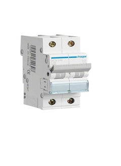 Hager HAGER Miniature circuit breaker double pole 40A 6KA DP MCB TYPE C MCN240  - Image 3