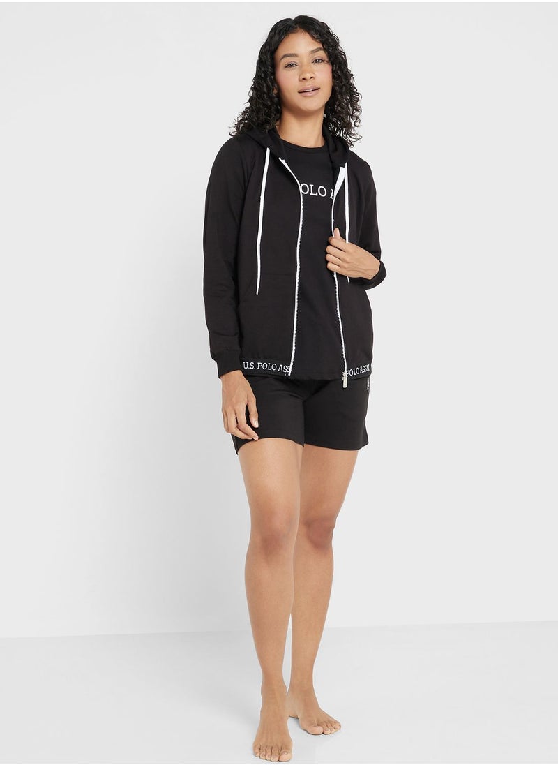 U.S. Polo Assn. - Zip Through Hoodie - Image 1