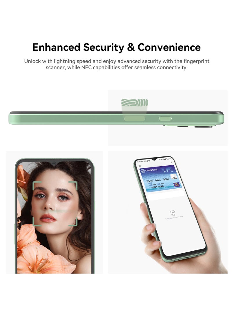 Note 50 Smartphone 16GB RAM + 256GB ROM Android 13 6.56'' HD+ Display 5200mAh Battery 50MP+8MP Cameras Octa Core Face ID/Fingerprint/NFC/OTG/GPS
