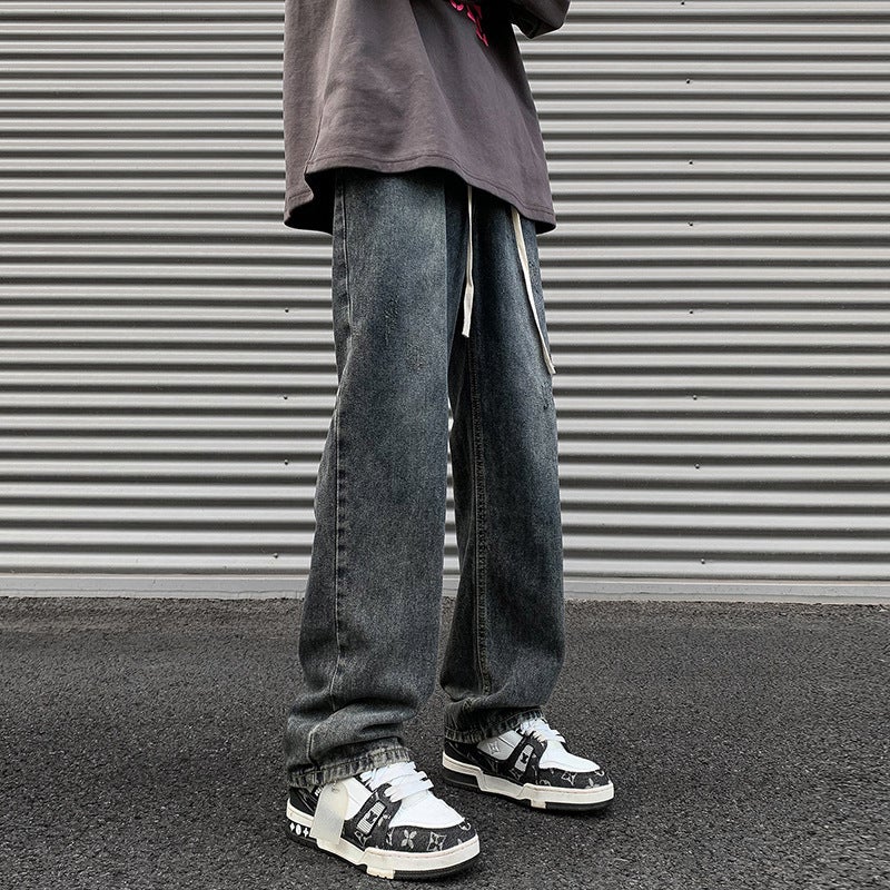 Unisex Casual Daily Denim Jeans - Image 4
