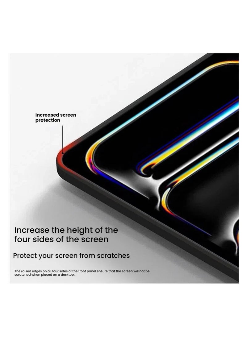 عام حافظة لجهاز iPad Pro 11 إنش M4/M5 (2024/2025)، تبديد حرارة مجوف، غطاء واقٍ رفيع كامل مضاد للصدمات. - Image 2