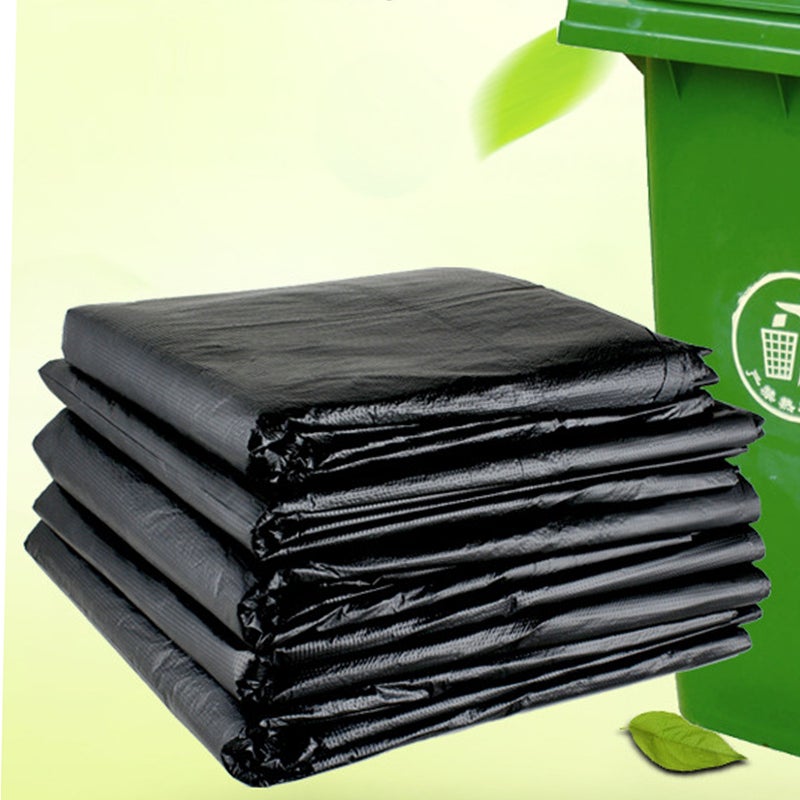 50pcs/set Large Trash Bags Thickened Garbage Bags - Image 1
