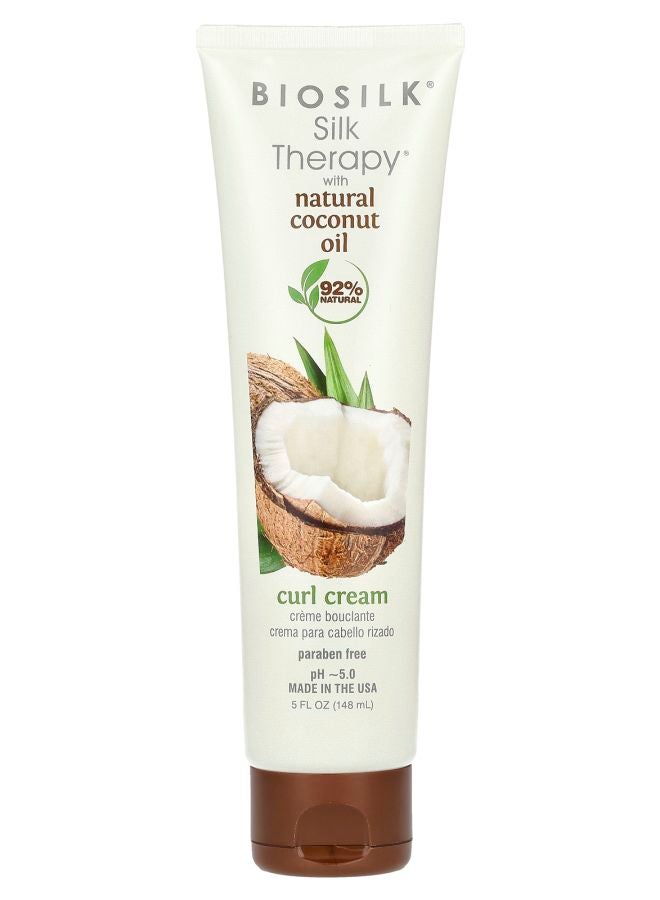 Silk Therapy® with Natural Coconut Oil Curl Cream 5 fl oz (148 ml)
