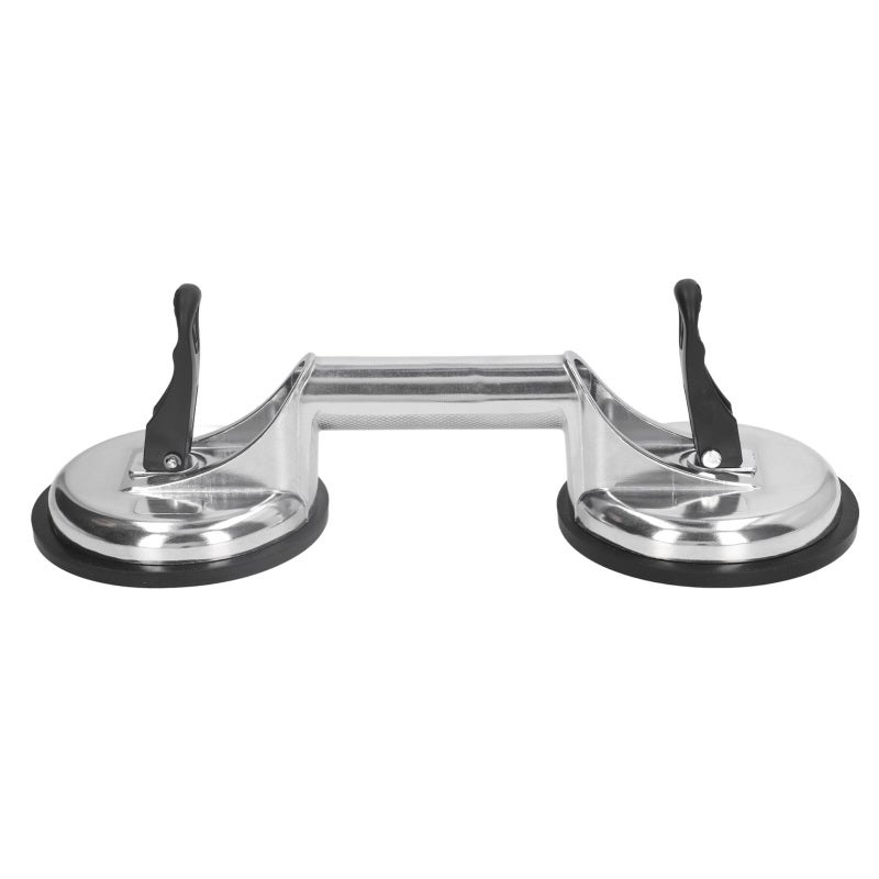 Vacuum Suction Glass Plate Lifter 80KG Aluminum Alloy Handle - Durable Natural Rubber Cup - Ergonomic Single Hand Design for Glass Tile Mirror Moving - Image 1