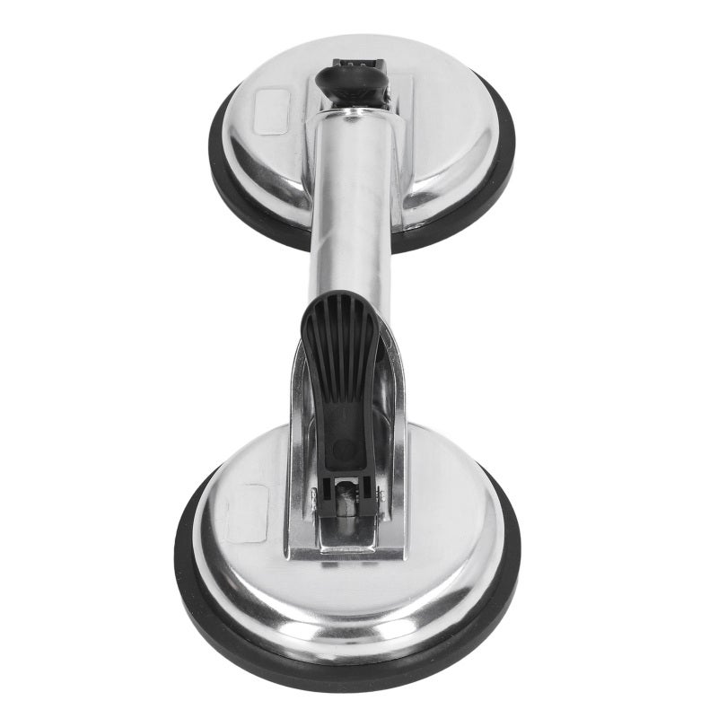 Vacuum Suction Glass Plate Lifter 80KG Aluminum Alloy Handle - Durable Natural Rubber Cup - Ergonomic Single Hand Design for Glass Tile Mirror Moving - Image 5
