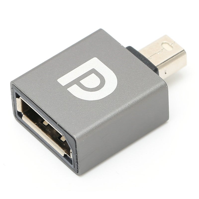 DP to DP Adapter 8K 60Hz Mini DP Male to DP Female Connector - Supports 7680x4320 Resolution 4K 240Hz Aluminum Shell for Computer Monitor Projector - Image 1