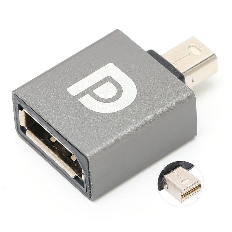 DP to DP Adapter 8K 60Hz Mini DP Male to DP Female Connector - Supports 7680x4320 Resolution 4K 240Hz Aluminum Shell for Computer Monitor Projector - Image 5