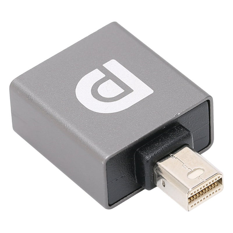 DP to DP Adapter 8K 60Hz Mini DP Male to DP Female Connector - Supports 7680x4320 Resolution 4K 240Hz Aluminum Shell for Computer Monitor Projector - Image 3
