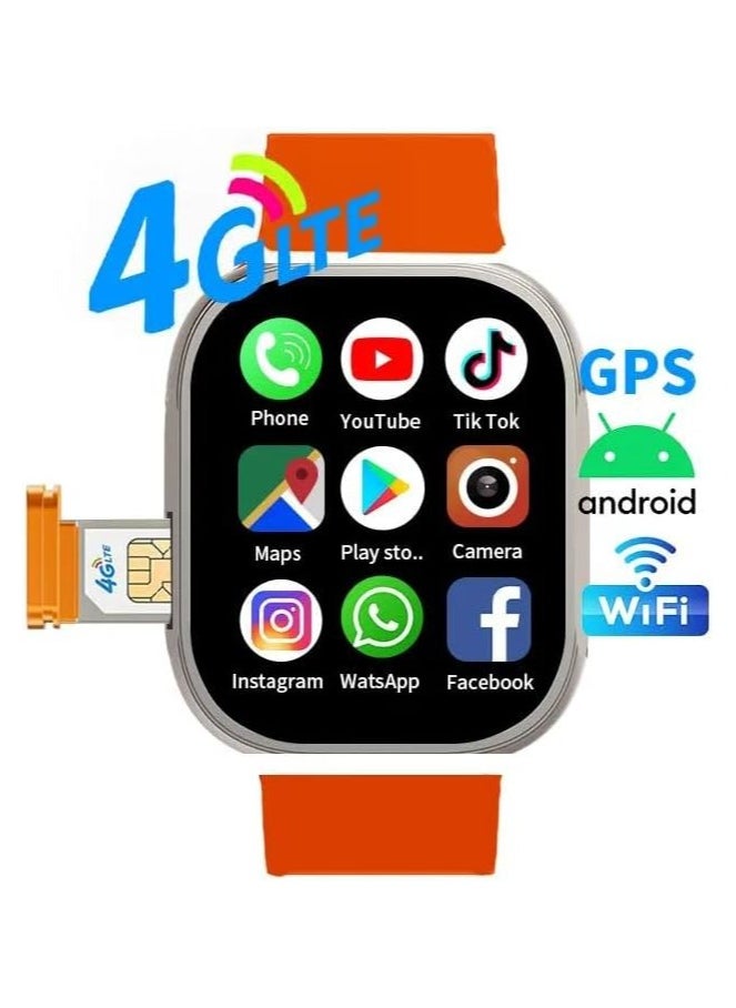modio - Smart Watch Ultra 4G Modio 64GB Internal Memory 4GB RAM With SIM NANO - Image 1